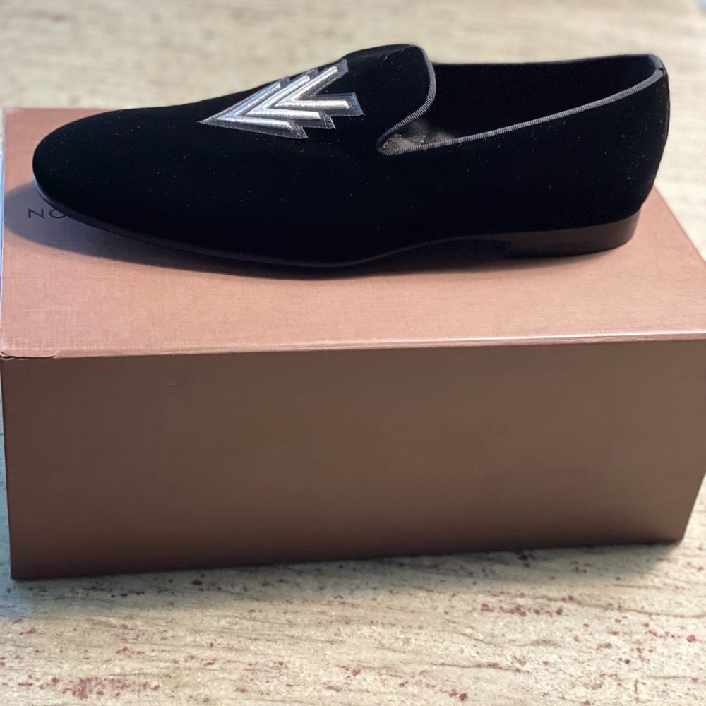 New Louis Vuitton Velvet Loafers.